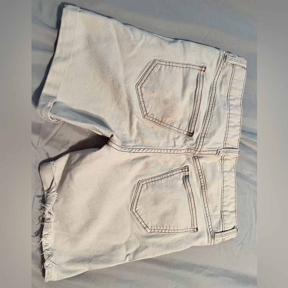 White shorts